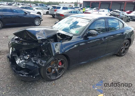 2024 Alfa Romeo Giulia Ti Rwd z USA, uszkodzony, nr VIN ZARFAMBN8R7684832